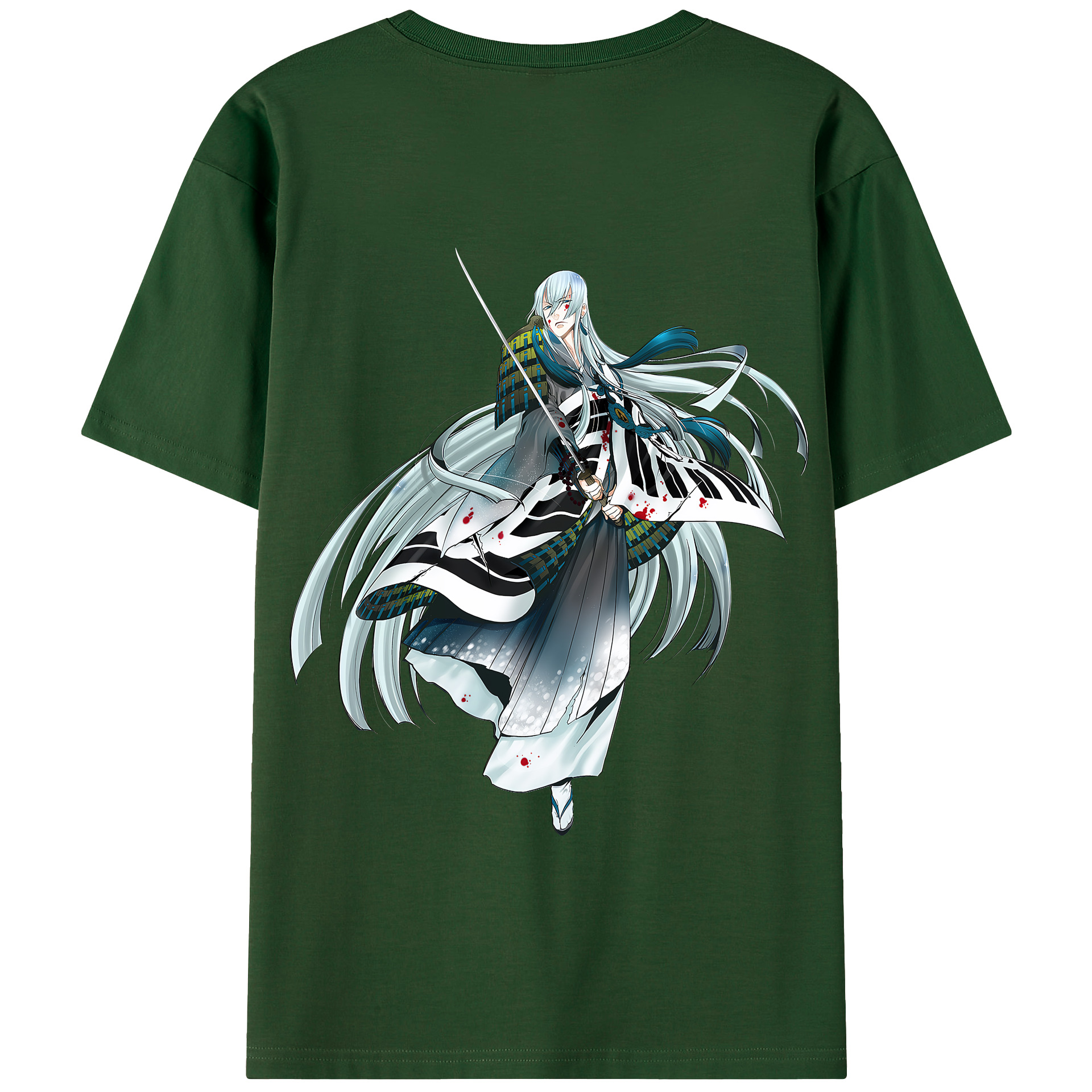 （画像用） 刀剣乱舞 Touken Ranbu 綿100％半袖Tシャツ（背面プリント）